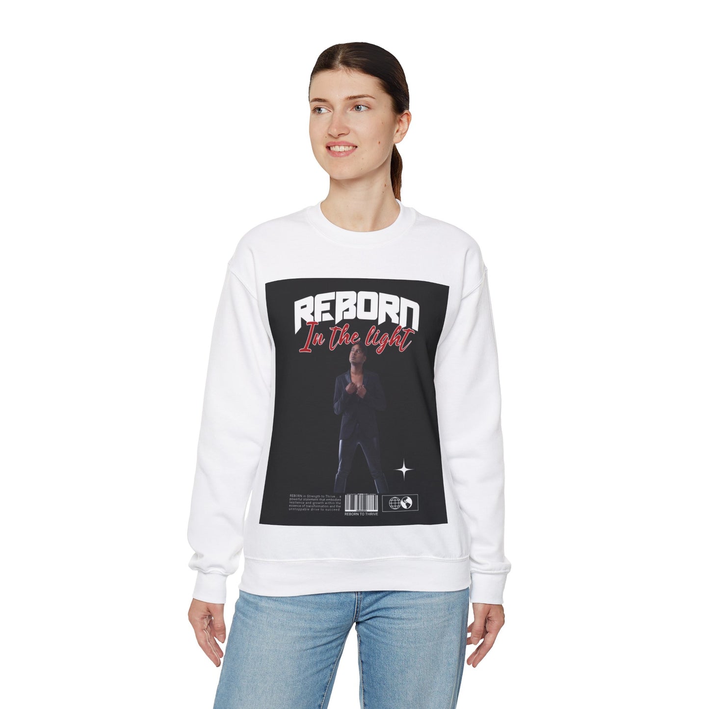 Heavy Blend Reborn Crewneck Sweatshirt